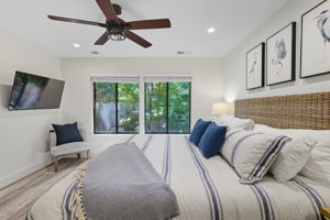 Primary King bedroom.