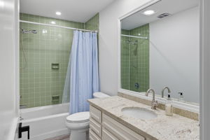 Ensuite Bath for Guest Bedoom 1.