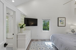 Guest Bedroom 2 with Volume ceilings.