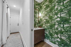 Hallway/Half Bathroom