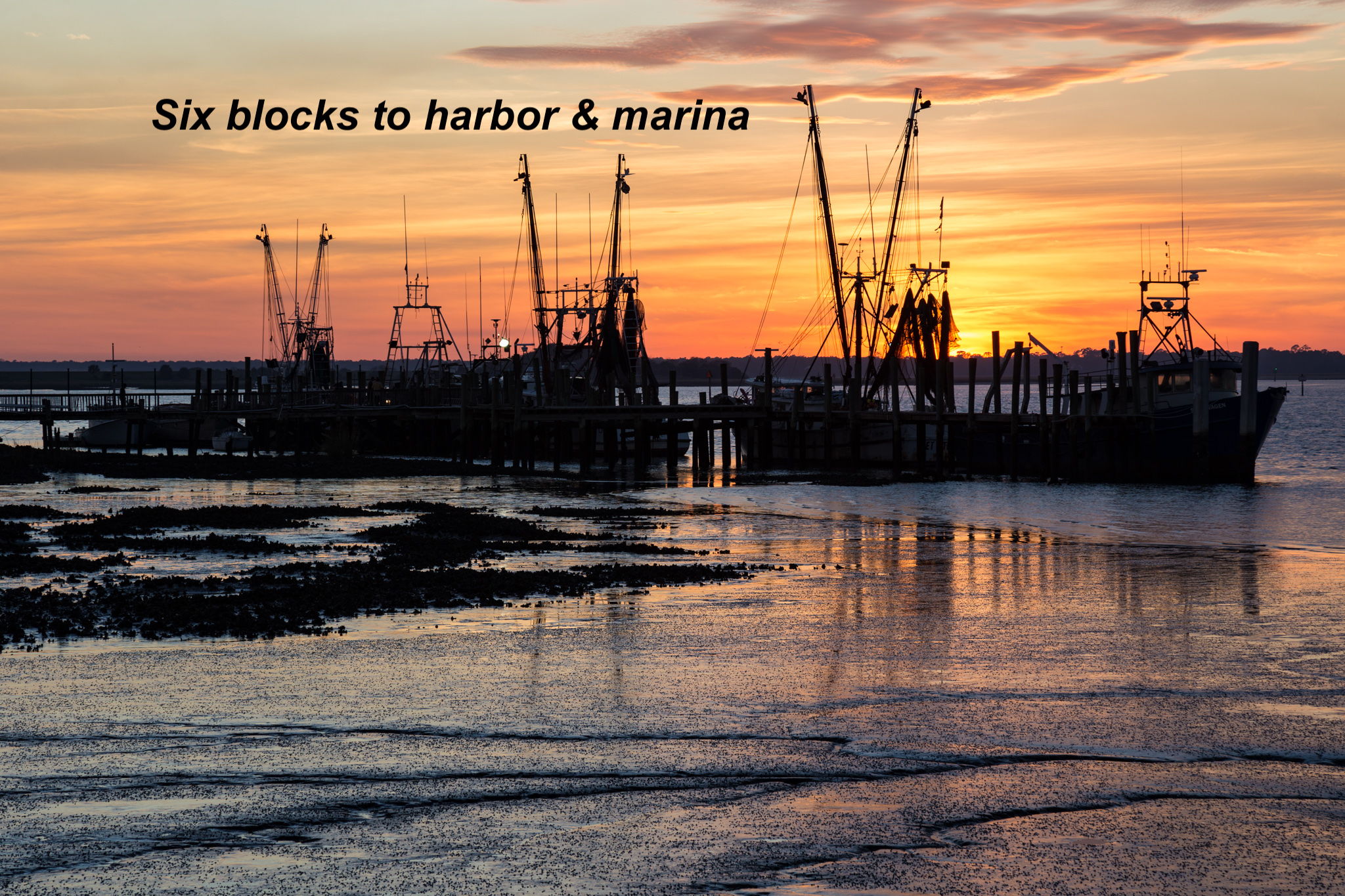 Watch the sunsets at the harbor