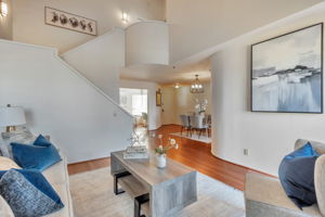 living room/DR from afar