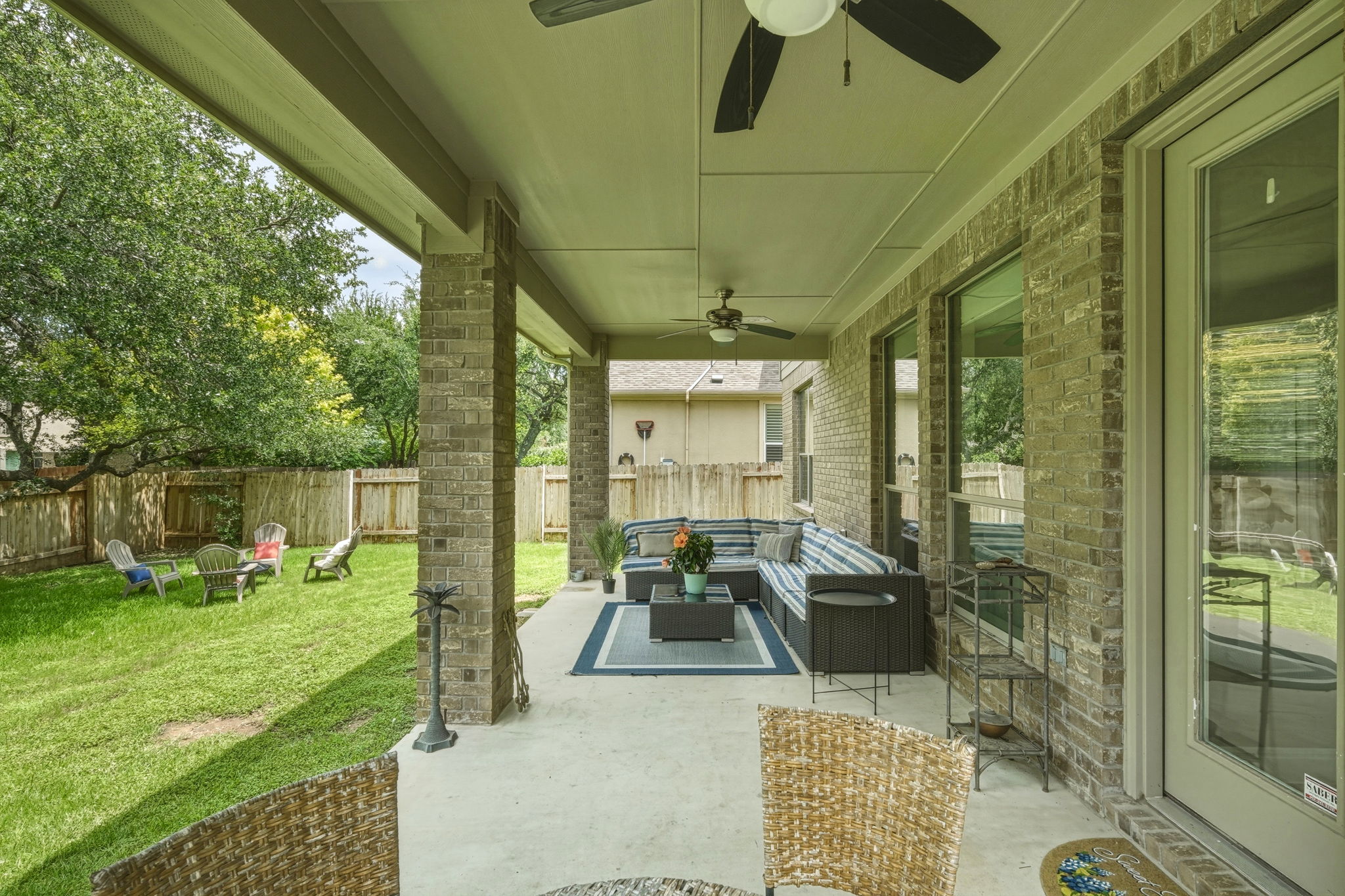 Covered Back Patio
