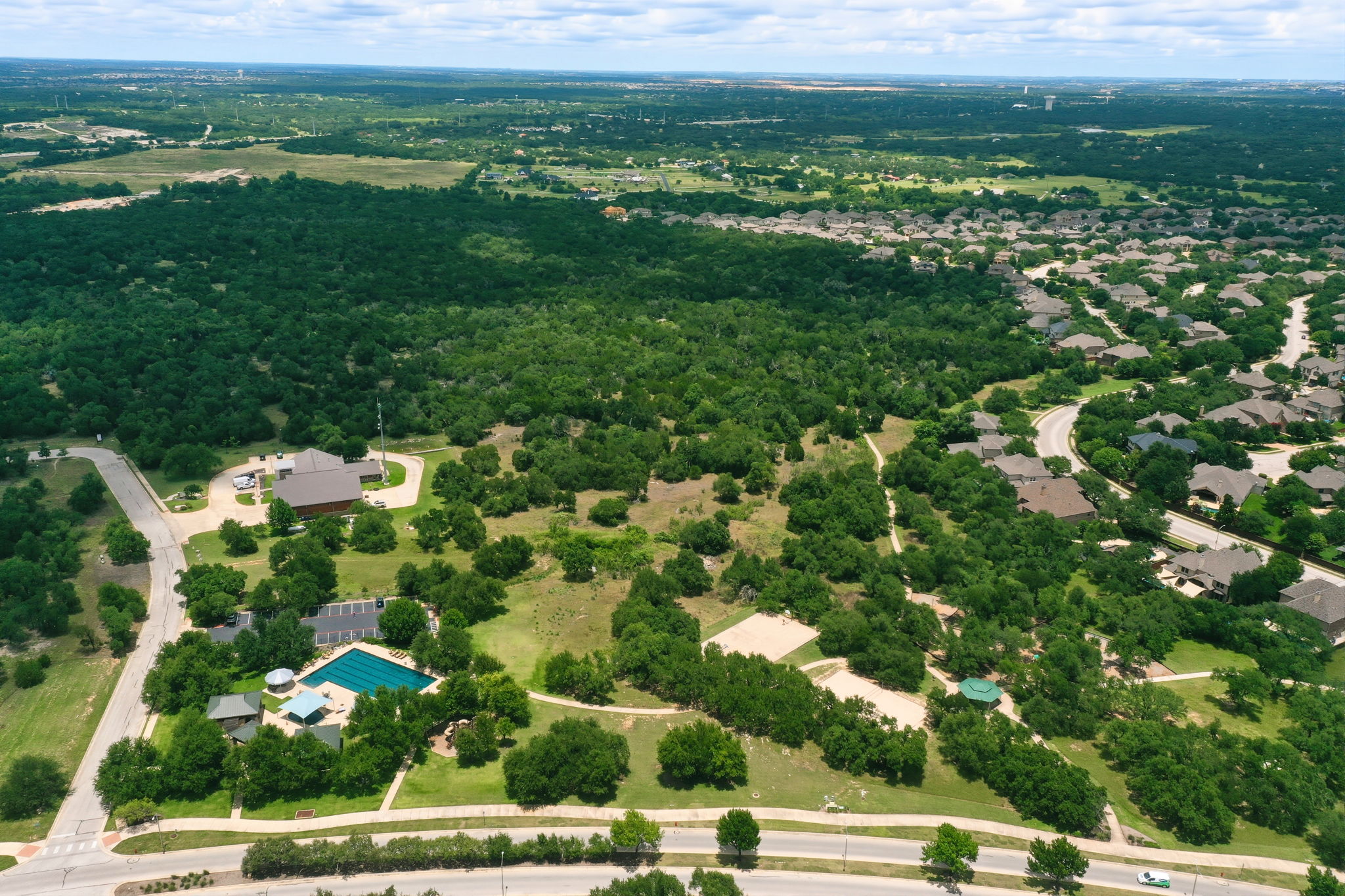Pool and Walking Trail