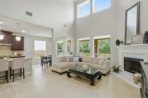 Living/Kitchen/Eating Area