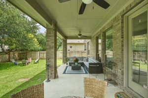 Covered Back Patio