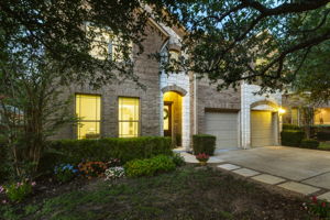 Front of Home at Twilight