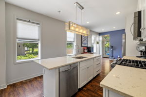 Dishwasher and Gas Stove