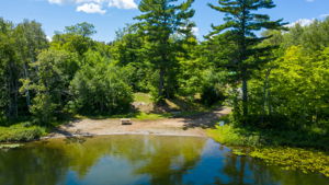 Beach on Miller Lake