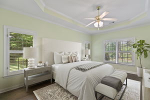 Master Bedroom Virtually Staged
