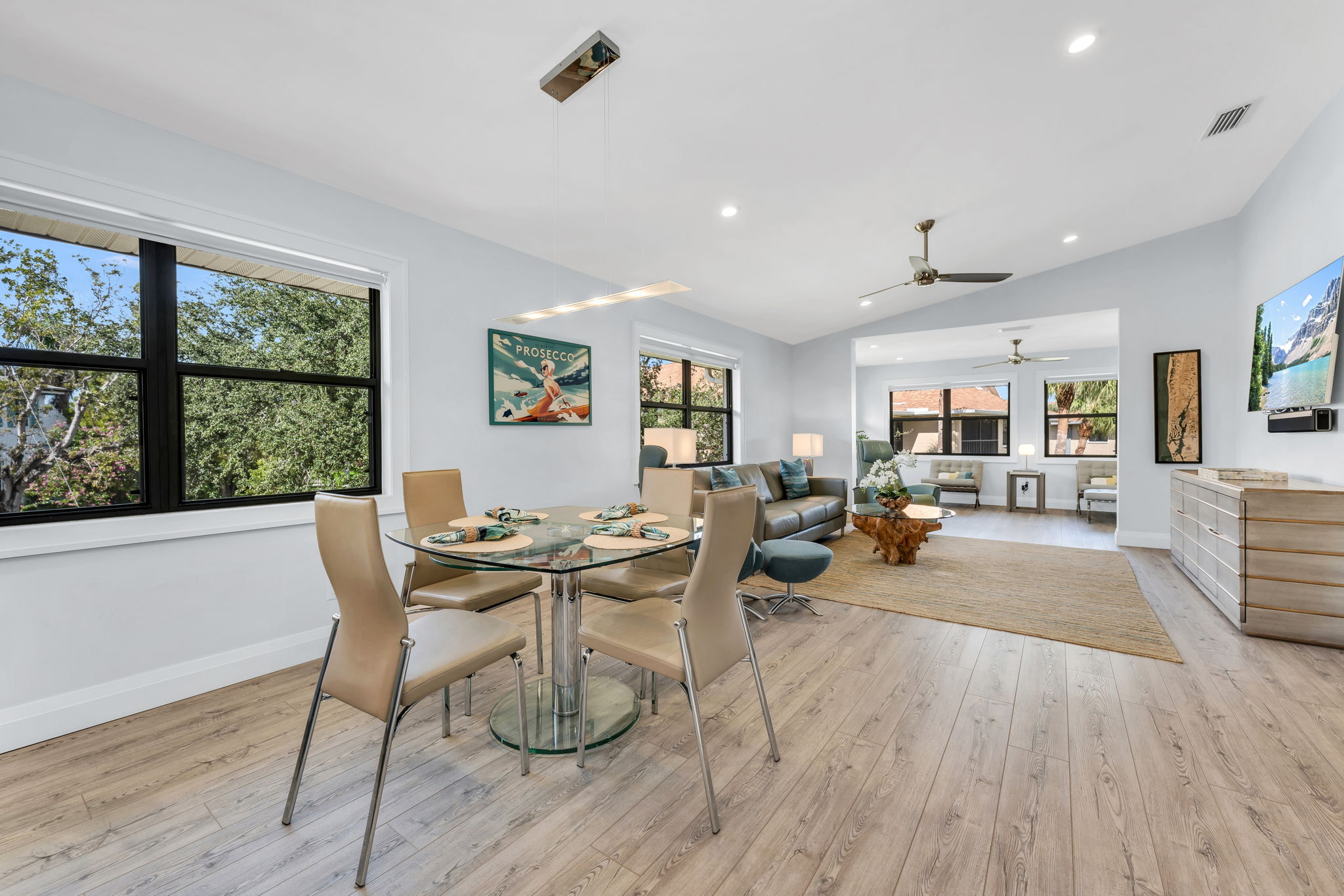 Dining to Living Room View