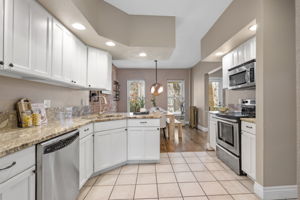 Spacious updated kitchen
