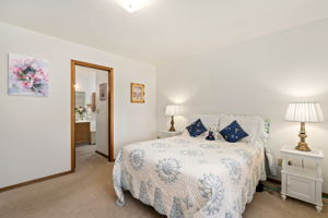 Primary Bedroom viewe into bath