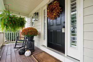 Covered front porch