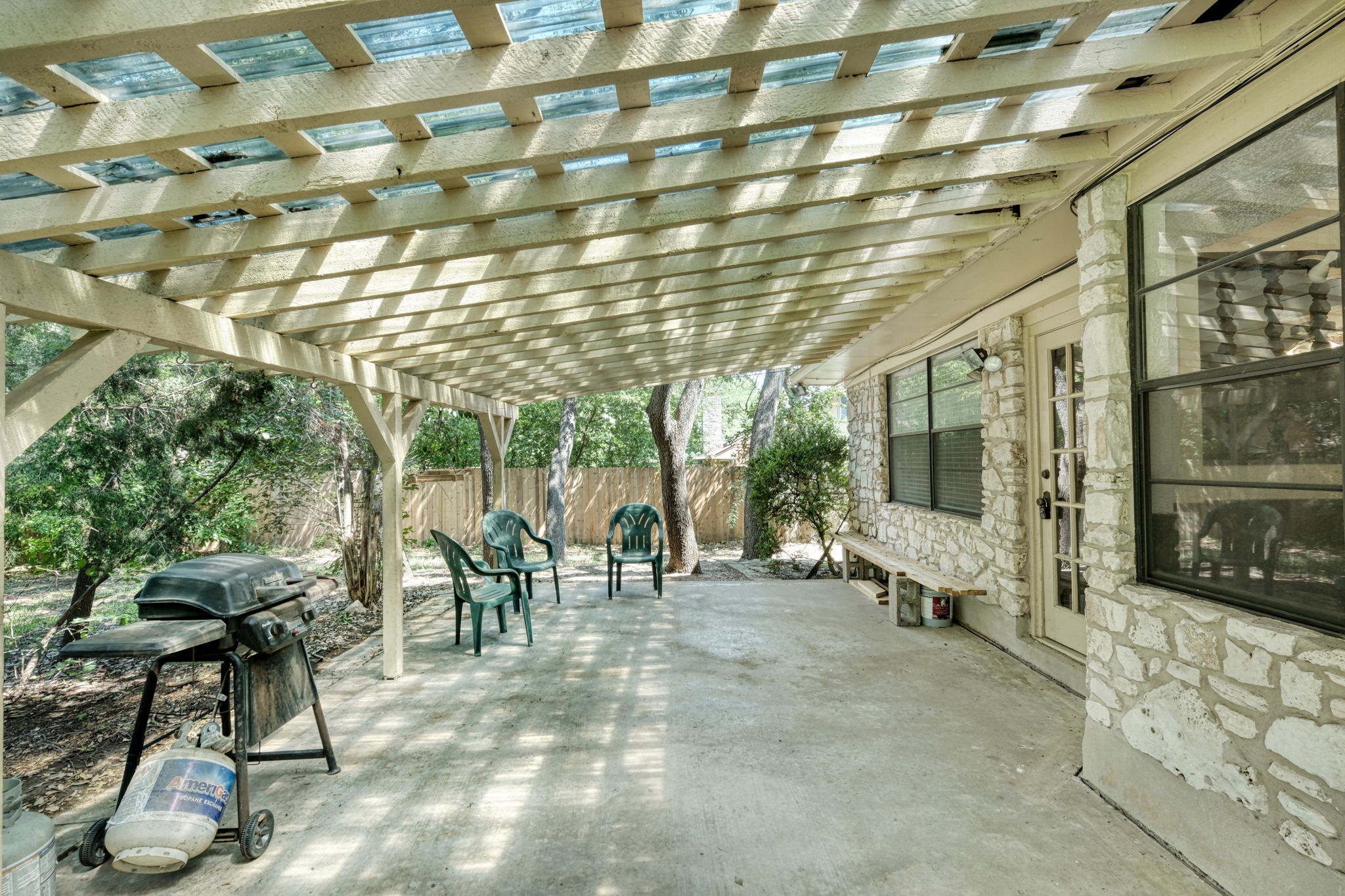 Covered Back Patio