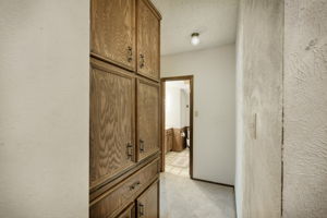 Storage in Hall/Hall Bathroom