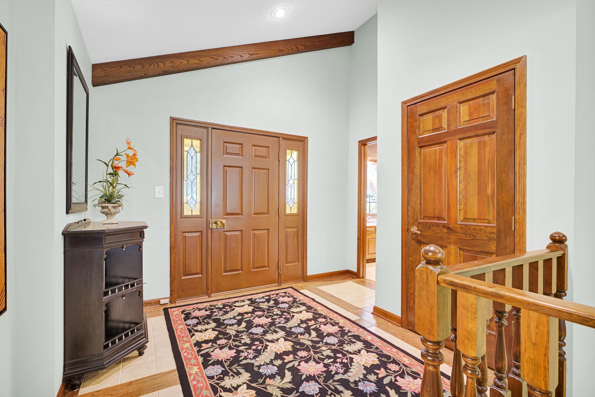 Foyer with Large Coat Closet