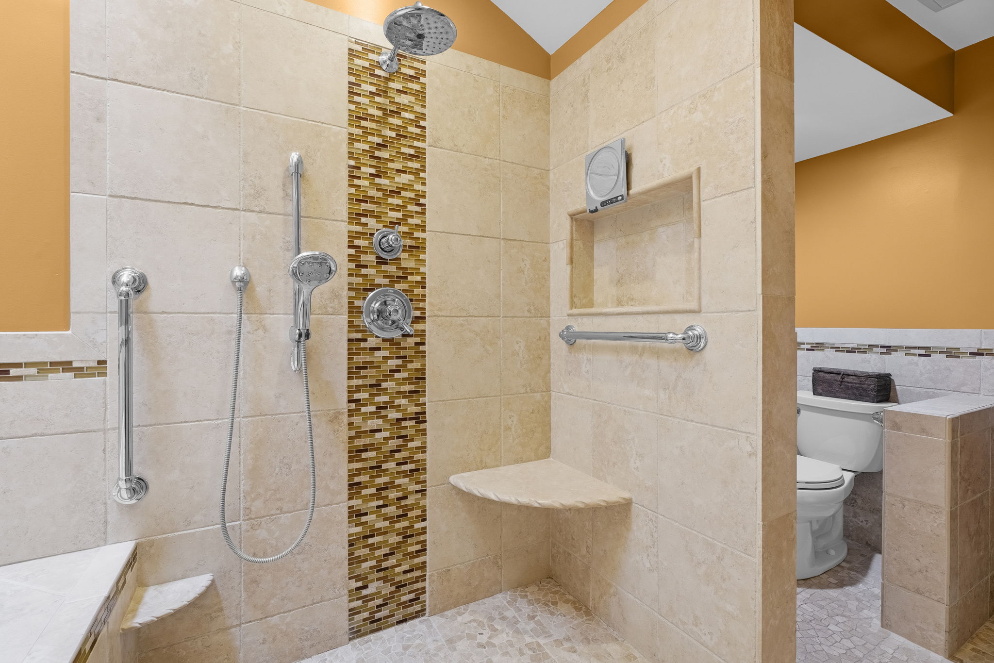 Custom Shower in Wet Room