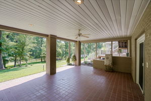 Covered Patio off Walkout Basement