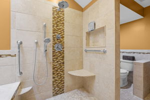 Custom Shower in Wet Room