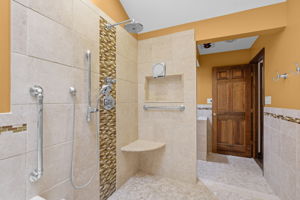 Custom Shower in Wet Room