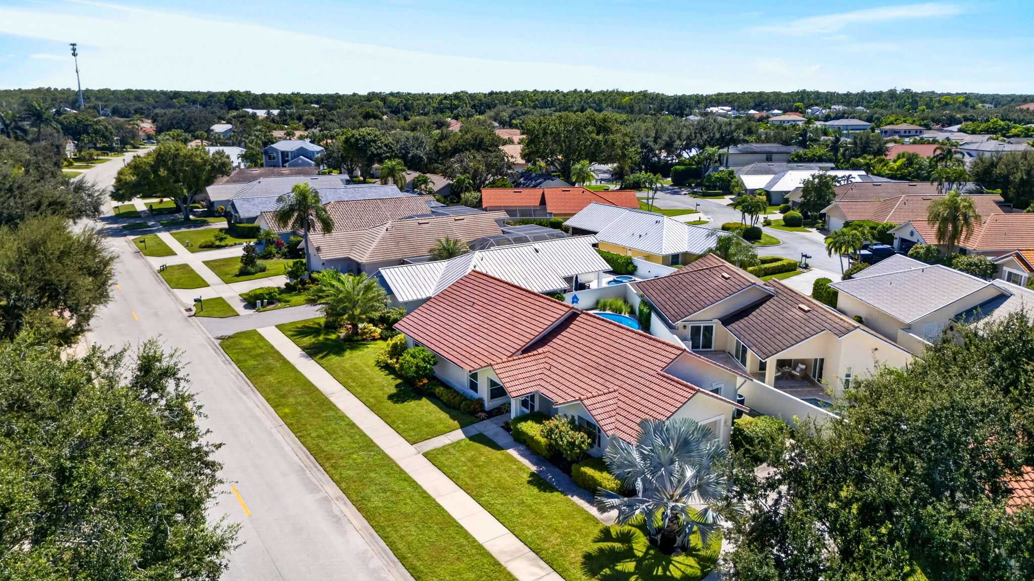 Aerial Front Exterior 2
