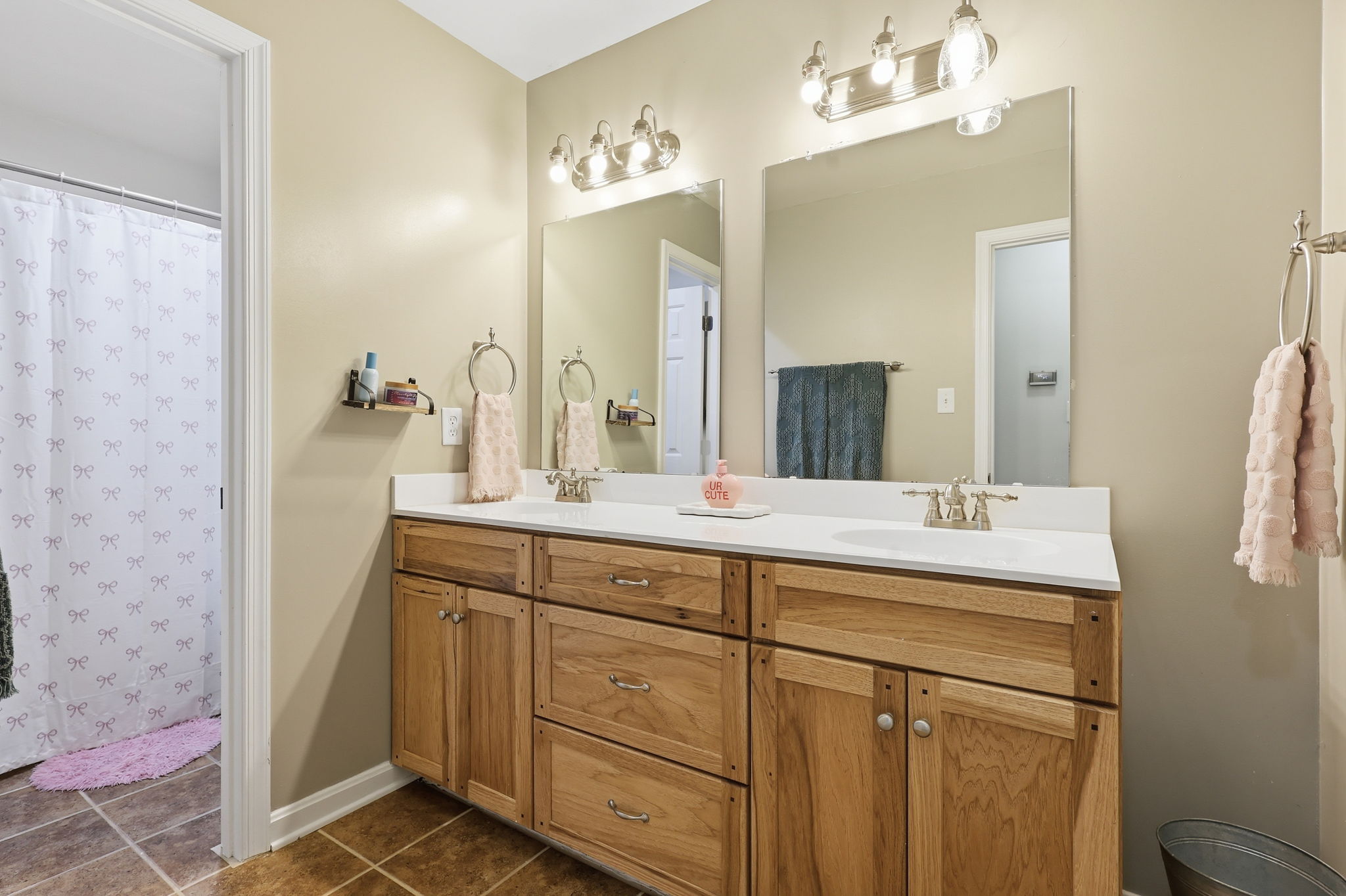 Shared upstairs bathroom