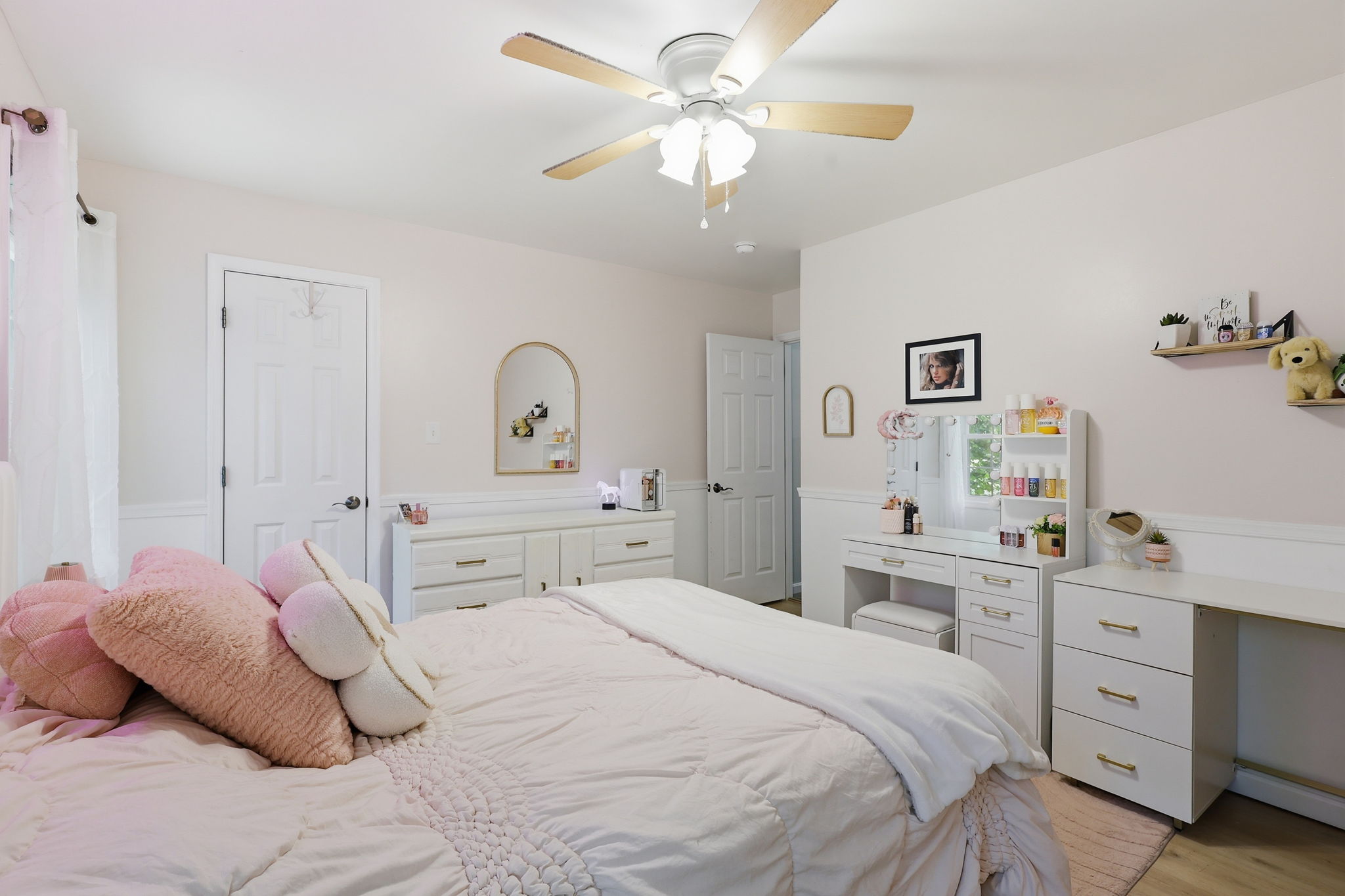 Bedroom 3 with walk-in closet