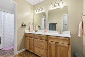 Shared upstairs bathroom