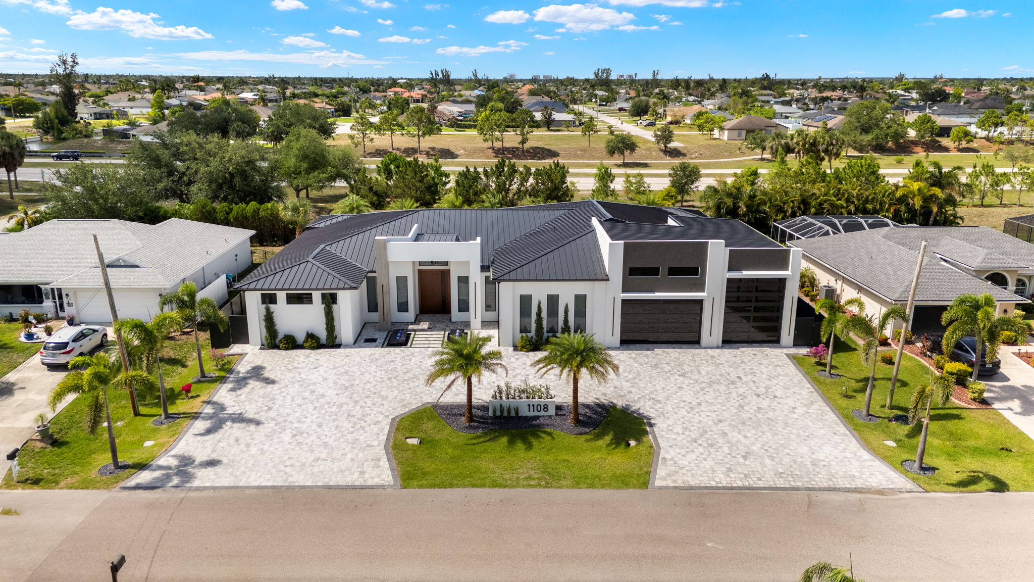 Aerial Front Exterior 1