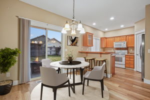 Dining Room- Staged