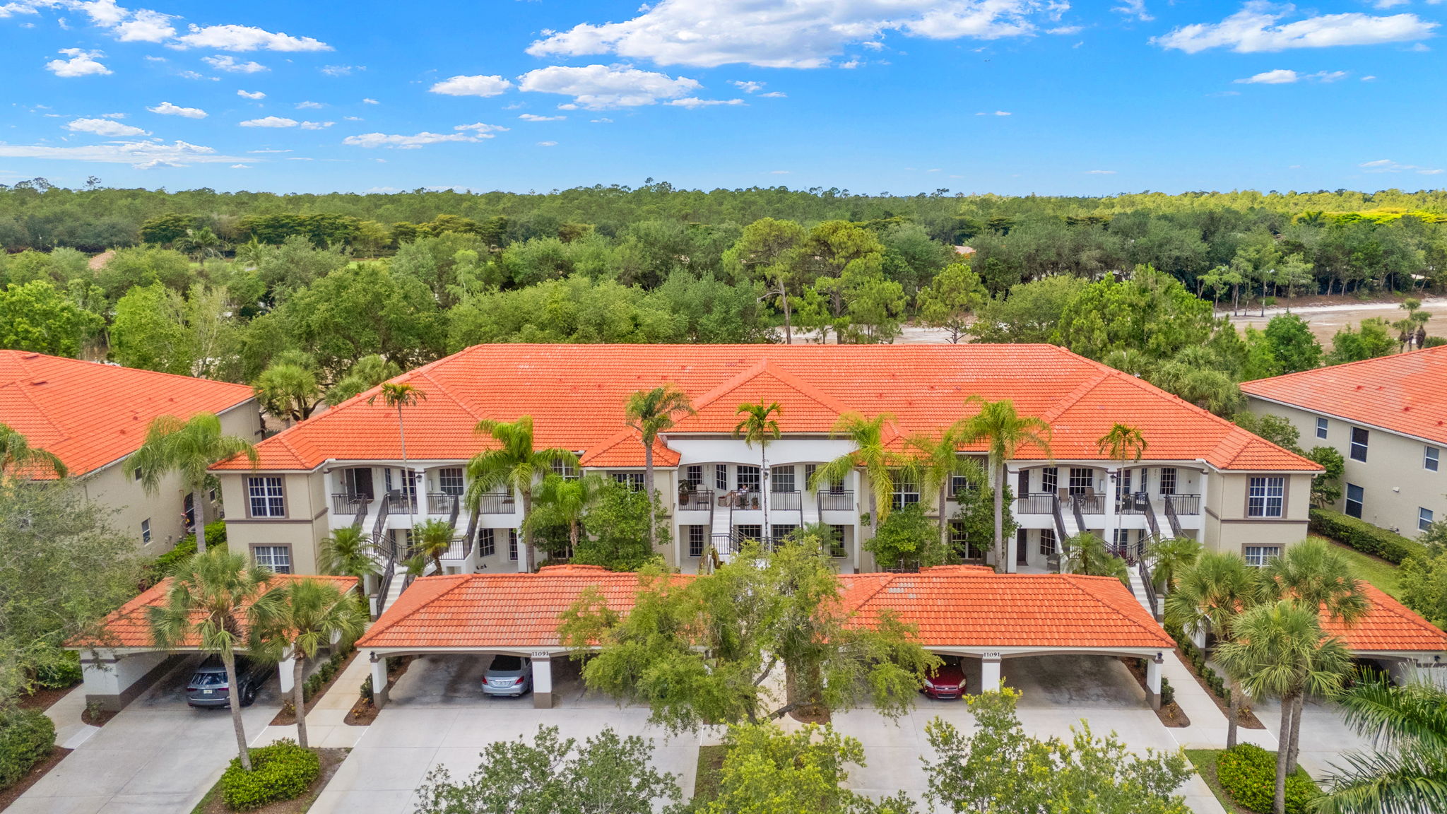 Aerial Front Exterior 1