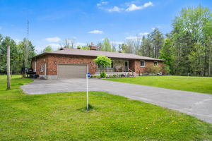 Front View - Paved Driveway
