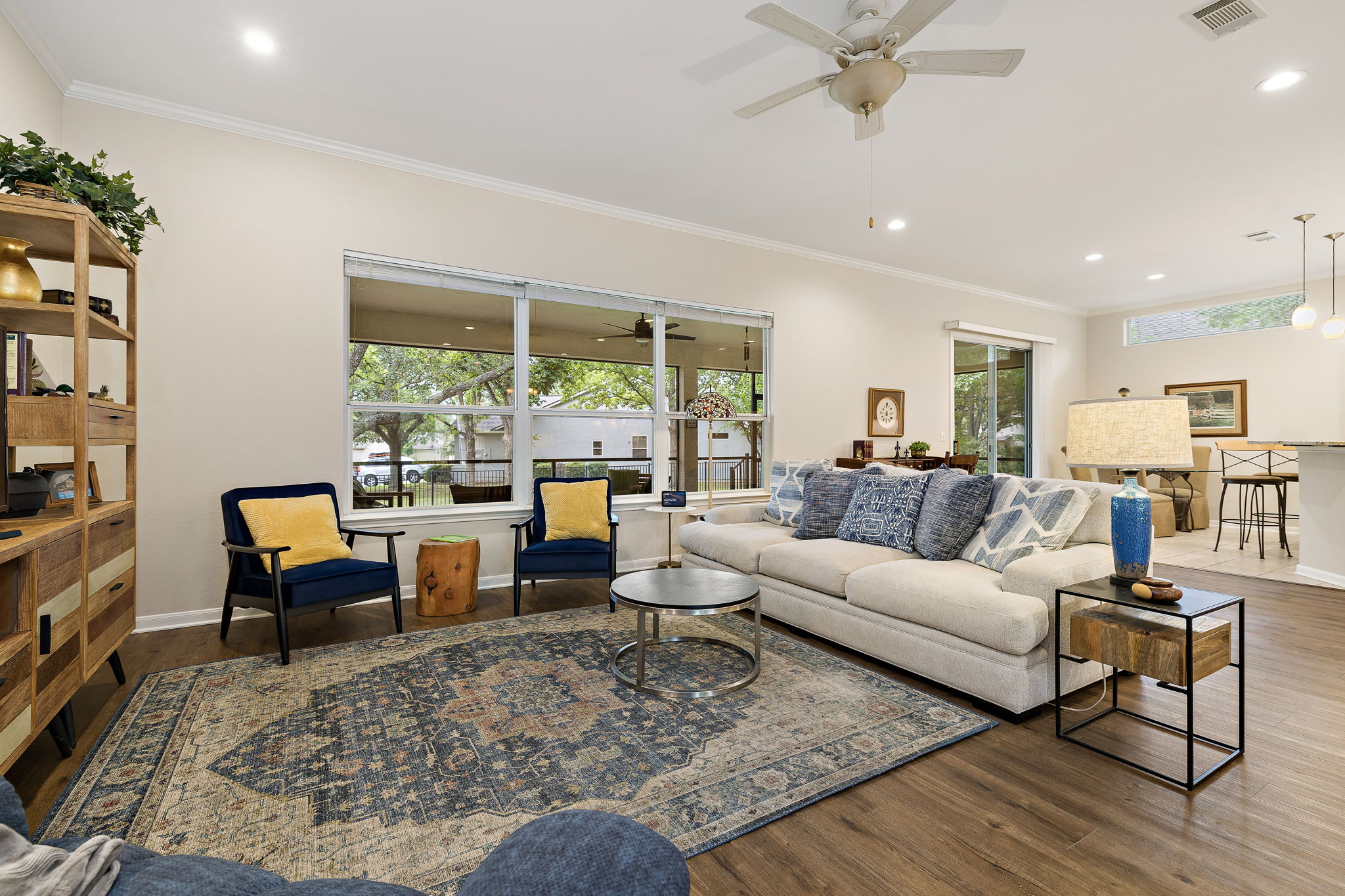 Spacious and open living concept