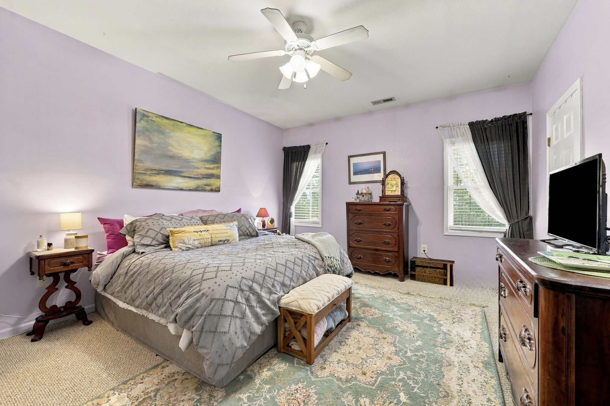 Generously Sized Primary Bedroom