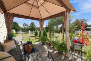 Fenced-In Backyard w/ Canopied Patio