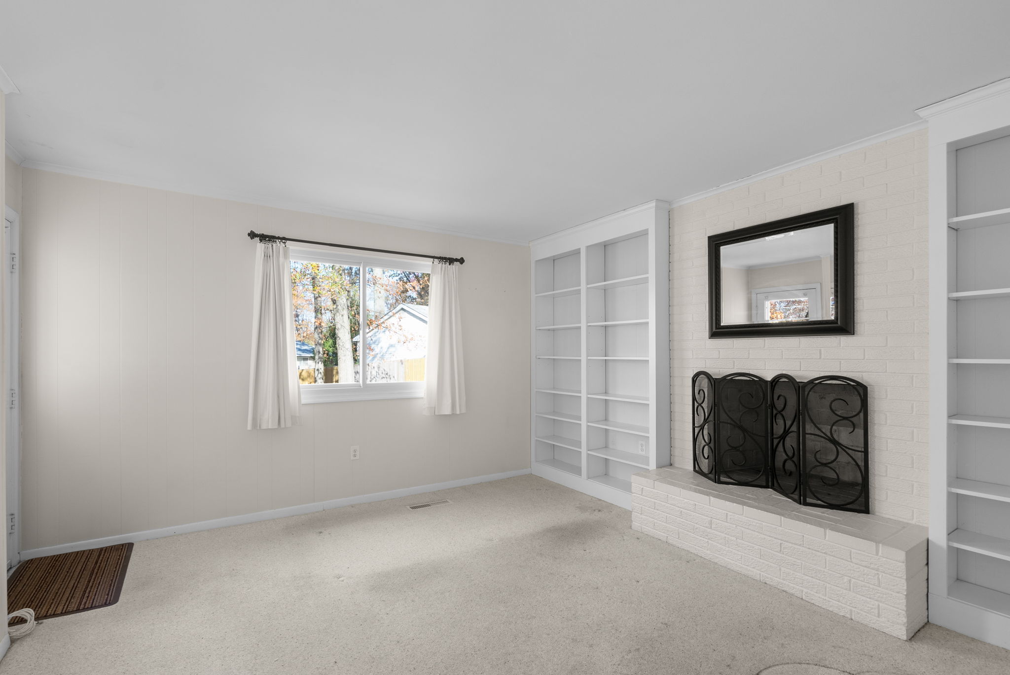 Family Room with Fireplace