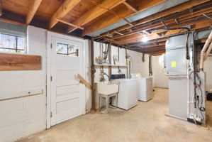 Laundry and Rear Exit