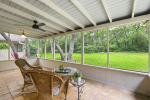 View from Screened in Porch