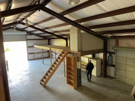 Interior photo of warehouse space