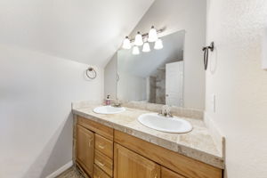 Upstairs bathroom