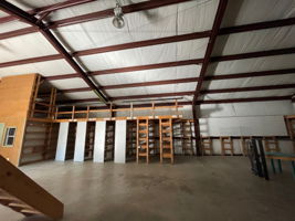 Interior photo of warehouse space