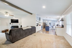 18 Living Room Kitchen Split