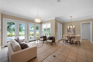 1st floor second living room & breakfast area