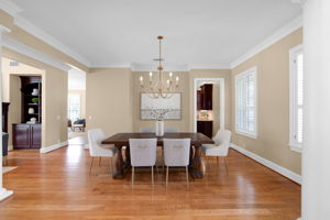 Dining room area