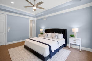 1st floor Primary bedroom