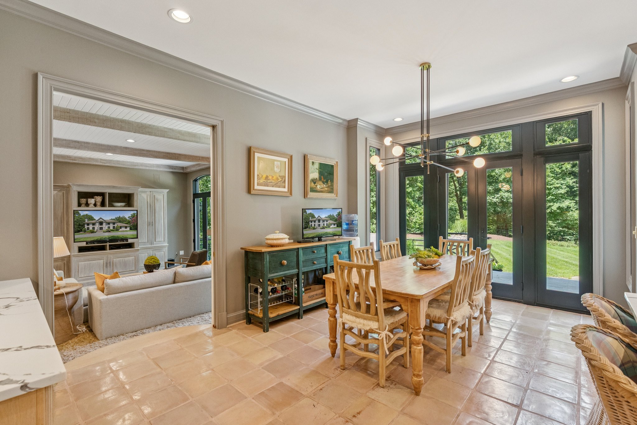 Open to Family Room
