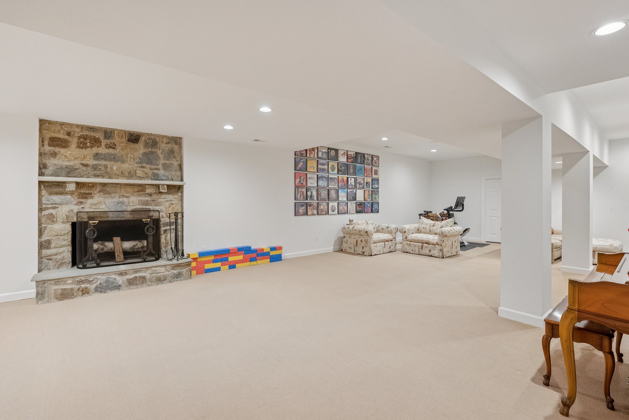 Lower Level Recreation /Entertainment Area