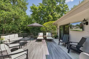 Rear Deck Perfect for Relaxing