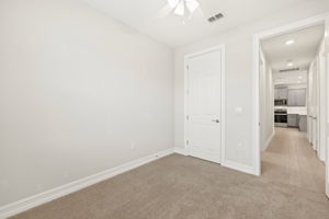 Guest Bedroom with closet